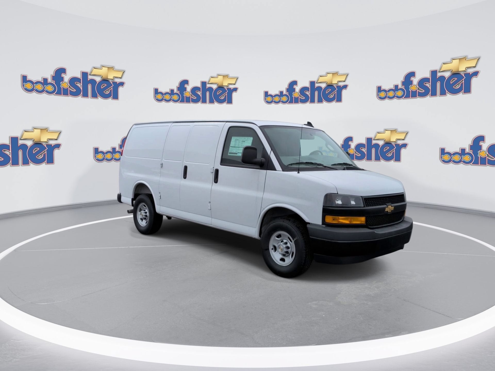 2025 Chevrolet Express Cargo — rear three-quarter view