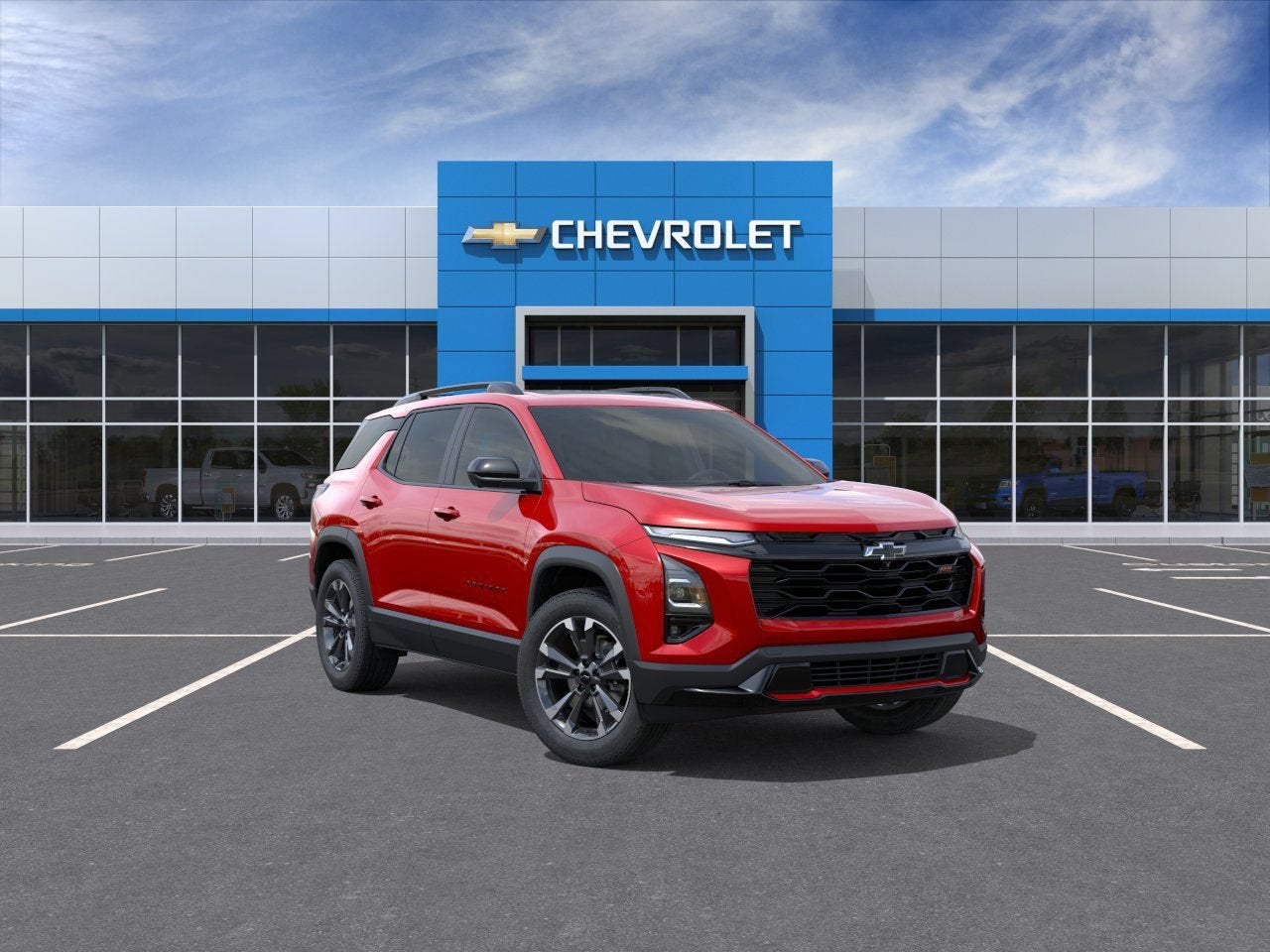 2026 Chevrolet Equinox — rear three-quarter view